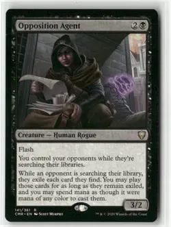 magic the gathering Opposition Agent Commander Legends Rare #141/361 - Image 1