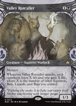 Valley Rotcaller - Bloomburrow (Near Mint, Foil) - Image 1
