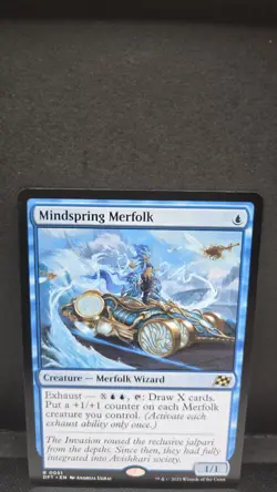 Mindspring Merfolk (DFT) Aetherdrift - NM - Image 1