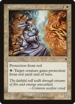 Crimson Acolyte [Invasion] Magic MTG - Image 1