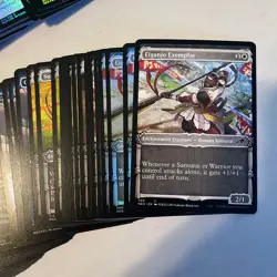 162 MTG Kamigawa Neon Dynasty Card Lot 130 Foils Showcase Eiganjo Exemplar NEO - Image 2