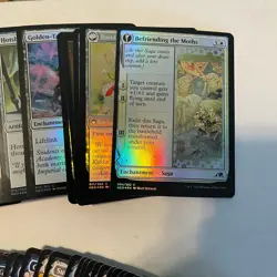 162 MTG Kamigawa Neon Dynasty Card Lot 130 Foils Showcase Eiganjo Exemplar NEO - Image 3