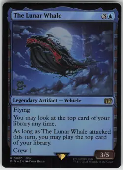 The Lunar Whale Prerelease Foil Cards 60 FINAL FANTASY NM R - Image 1