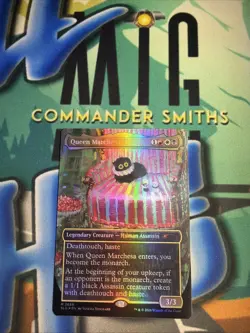 Queen Marchesa ✨ Borderless FOIL ✨ MTG Cats Are The Best Secret Lair NM 2688 - Image 1