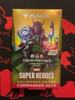 Magic the Gathering Doom Prevails Commander Deck Collector's Edition Marvel - Image 1