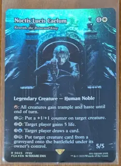 Noctis Lucis Caelum (Kenrith, the Returned King) Final Fantasy Foil - Image 2