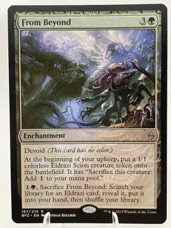 From Beyond - Battle for Zendikar : Magic: The Gathering LP - Image 1