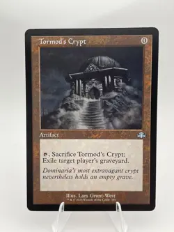 Tormod's Crypt (Retro Frame) - Dominaria Remastered : Magic: The Gathering NM - Image 1