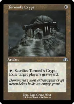 Tormod's Crypt (Retro Frame) - Dominaria Remastered : Magic: The Gathering NM - Image 3