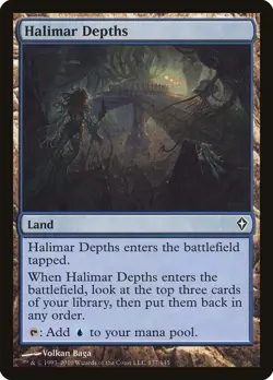 Halimar Depths - Worldwake : Magic: The Gathering NM - Image 3