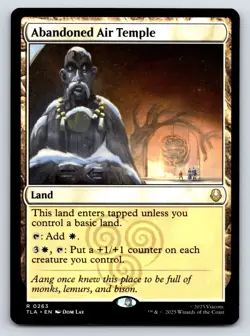 Abandoned Air Temple MTG Magic the Gathering R Avatar: The Last Airbender 263 NM - Image 1