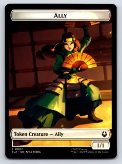 Ally // Clue Double-Sided Token 0007 MTG Magic the Gathering - Image 1