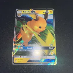 Raichu GX 20/68 Battle Academy Hidden Fates Pokemon Card - Image 1