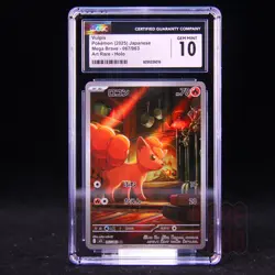 Vulpix AR M1L-067/063 Pokemon Card Japanese CGC 10 #1 - Image 1