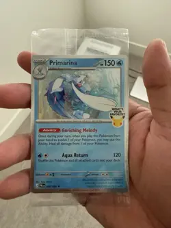 Pokemon Primarina 020/084 Pitch Black Promo: Barnes And Noble : Sealed - Image 1