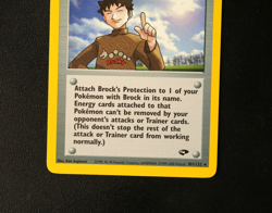 Pokemon Card TCG - Brock's Protection 101/132 - Gym Challenge - Rare - NM ⭐ - Image 3