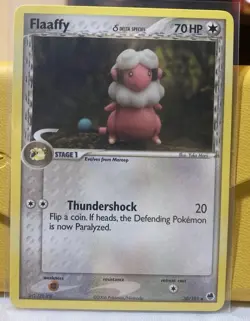 Pokemon TCG Flaaffy 30/101 Dragon Frontiers Delta Species Uncommon 2006 NM - Image 1