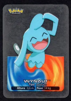 WYNAUT #124 LAMINCARD COLECCION POKEMON ADVANCED LAMINCARDS 2006 EDIBAS - Image 1