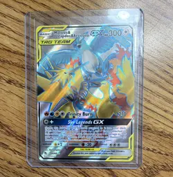 The Pokemon Company Moltres & Zapdos & Articuno GX TAG TEAM Full Art Holo - Image 1
