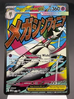 Mega Gardevoir ex MEP032 - Mega Attack Promo - Mega Evolution Pokemon Card MINT - Image 1