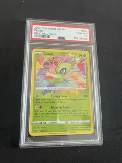 Amazing Rare Celebi 009/185 PSA 10 GEM MINT Pokemon Cards Textured Holo Rare - Image 1