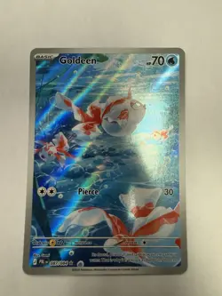 Pokemon TCG Goldeen 087/084 Illustration Rare IR Pitch Black M/NM - Image 1