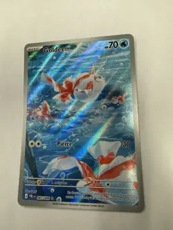 Pokemon TCG Goldeen 087/084 Illustration Rare IR Pitch Black M/NM - Image 2