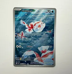 Pokemon TCG Pitch Black Goldeen 087/084 Illustration Rare 70 HP ENG - Image 1