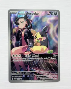 Pokemon TCG Marnie's Morpeko SVP 206 Illustration Rare English Promo Card - Image 3