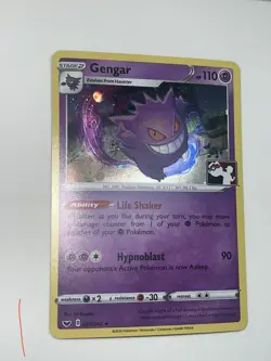 Gengar 085/202 Cosmos Holo Play! Stamp Pokemon Club Promo Card NM Authentic - Image 2