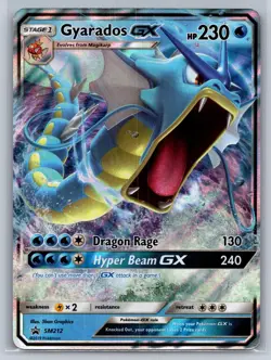 GYARADOS GX - SM212 HOLO P SUN & MOON PROMO POKEMON NEAR MINT - Image 1