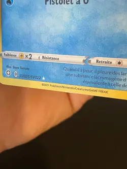 CARTE POKEMON LARMELEON SV025/SV122 FR ULTRA RARE EB DESTINEES RADIEUSES - NEUF - Image 3