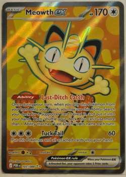 Pokemon Perfect Order Meowth EX #107/088 - Image 1