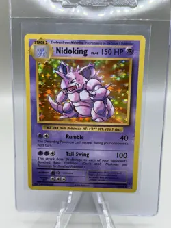 Nidoking - 45/108 - Holo Rare NM, English Pokemon XY Evolutions - Image 1