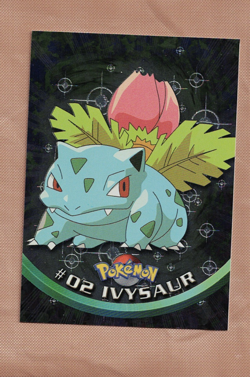 Pokemon 2000 Topps Chrome #2 Ivysaur - Image 1
