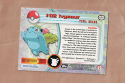 Pokemon 2000 Topps Chrome #2 Ivysaur - Image 2