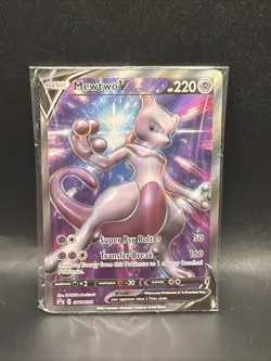 Mewtwo V SWSH229 Sword & Shield Promo Full Art Pokemon TCG - Sealed - Image 1