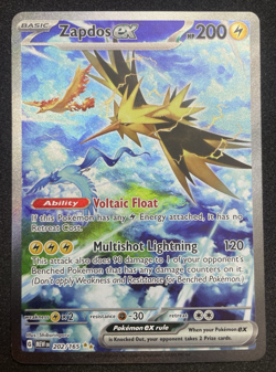 2023 Pokemon SV 151 Zapdos ex Special Illustration Rare 202/165 (B) - Image 1