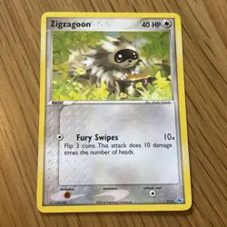 Zigzagoon 7/10 Pokemon Card- Latios Trainer Kit - Image 1