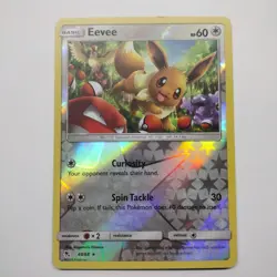 POKEMON EEVEE 48/68 REVERSE HOLO RARE HIDDEN FATES NM MINT! - Image 1