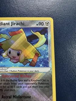 Radiant Jirachi 120/195 Holo - Pokemon Silver Tempest NM - Image 3