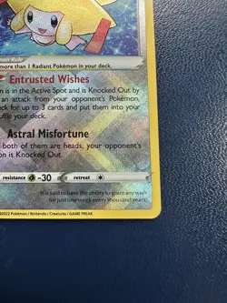 Radiant Jirachi 120/195 Holo - Pokemon Silver Tempest NM - Image 4