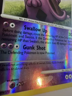 Pokemon Card - Swalot Legends Awakened 72/146 Uncommon Reverse Holo MP - Image 2