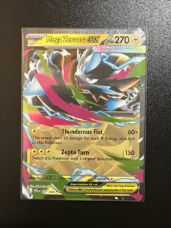 Mega Zeraora ex 027/084 Double Rare Holo Pokemon TCG: Pitch Black NM - Image 1