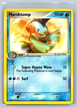 Marshtomp 36/106 Uncommon Emerald Pokemon Lightly Played - Image 1