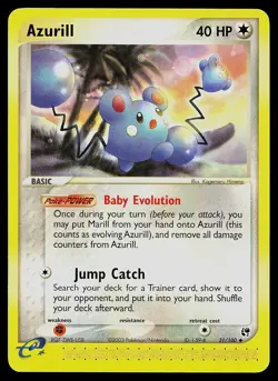 Pokemon Card - Azurill Sandstorm 31/100 Uncommon - Image 1