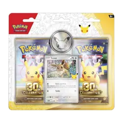PRE-SALE Pokemon TCG: 30th Anniversary Pokemon Centre ETB, Tech Sticker & Eevee! - Image 4