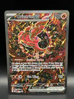 Oricorio ex 024 - Pokemon Mega Evolution Black Star Promo Card - NM - Image 1