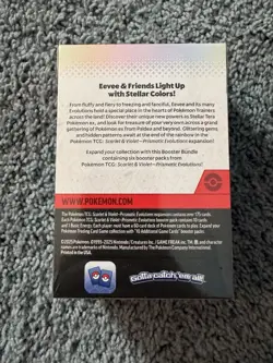 Pokemon TCG Scarlet & Violet Prismatic Evolutions Booster Bundle 6 Packs - Image 3