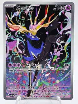 Xerneas 091/086 Pokemon TCG Chaos Rising Illustration Rare Holo NM - Image 1
